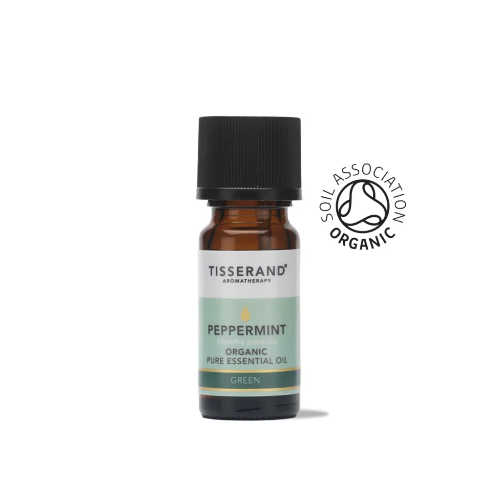 Peppermint Essential Oil for maintaining healthy curly hair growth