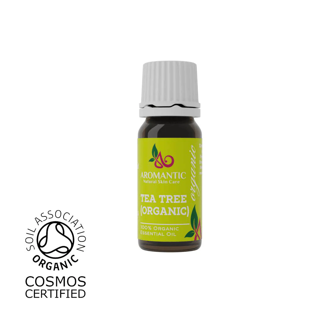 Tea Tree Essential Oil for healthy scalp and boosting curly hair growth
