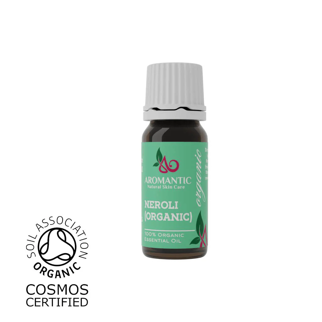 Aromantic Organic Neroli essential oil to Low Cortisol and Rejuvenate Skin