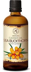 Sea Buckthorn Carrier Oil for Skin Collagen and Elasticity 