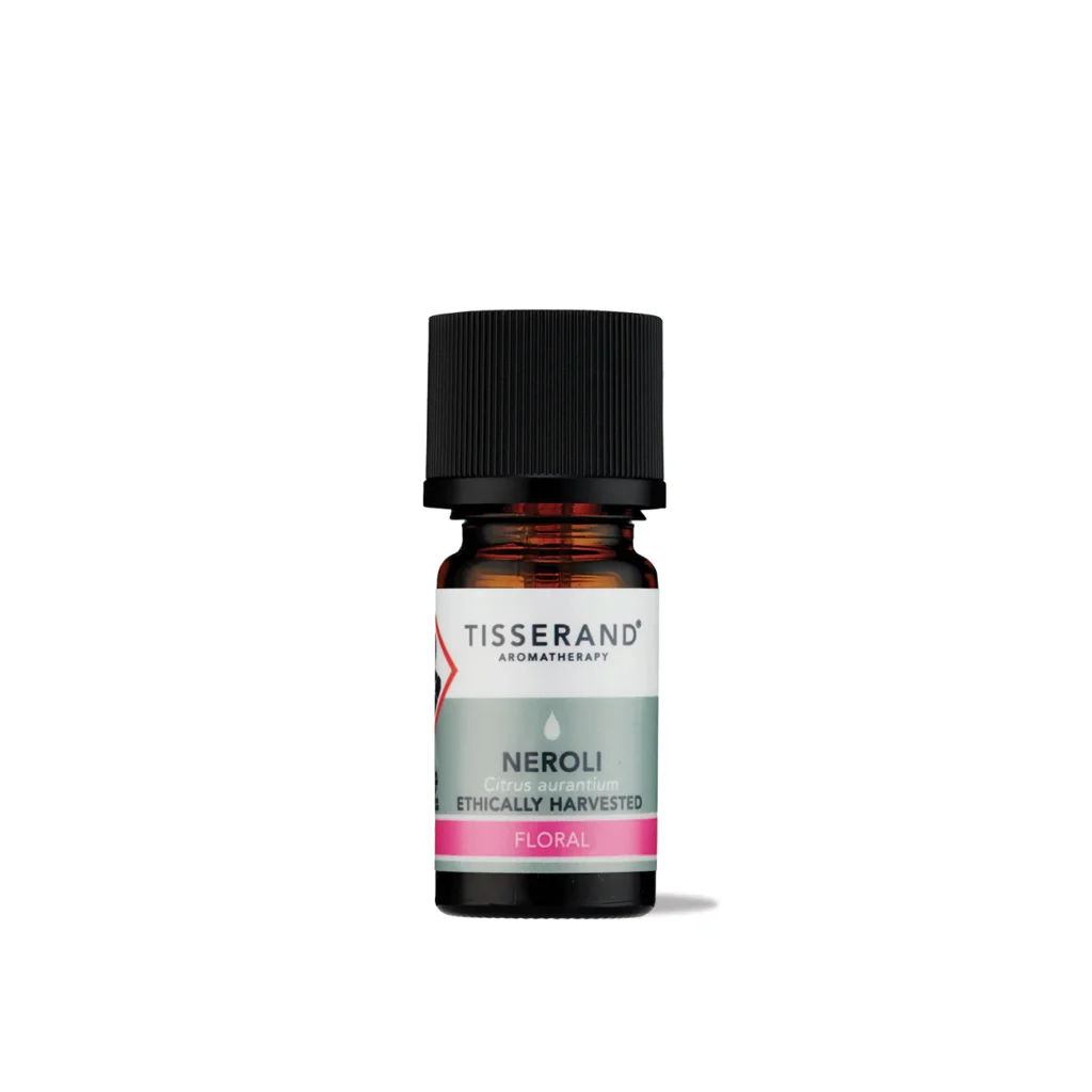 Tisserand Neroli essential oil for Skin Cycling Rest Nights