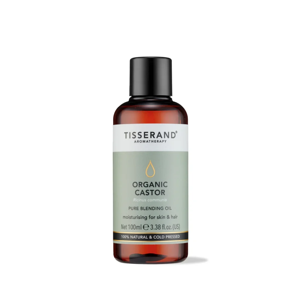 Tisserand Organic Castor Carrier Oil for Healthy Scalp and Hair Growth