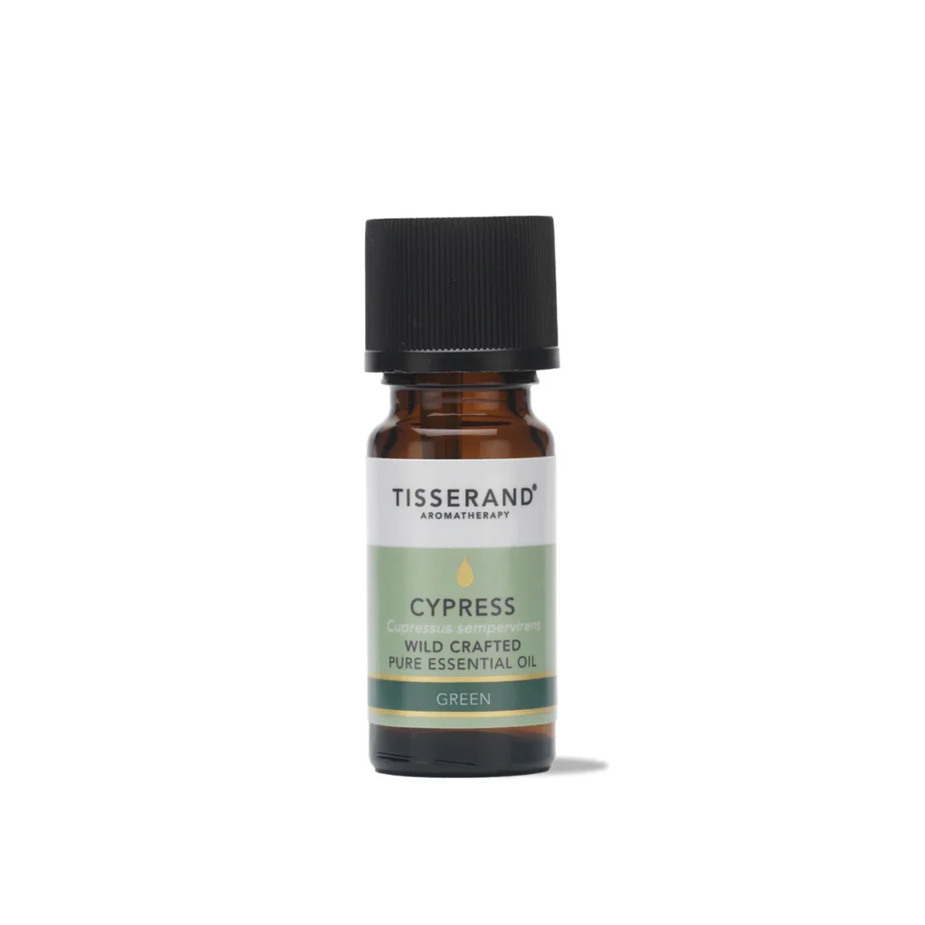 Tisserand Cypress Essential Oil for Perimenopause Hot Flashe