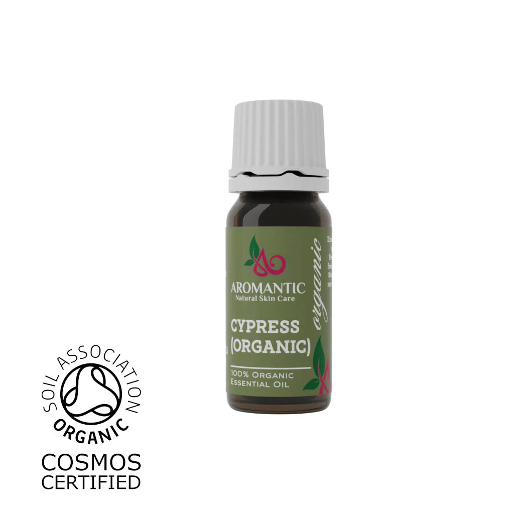Aromantic Organic Cypress Essential Oil for Perimenopause Hot Flashe