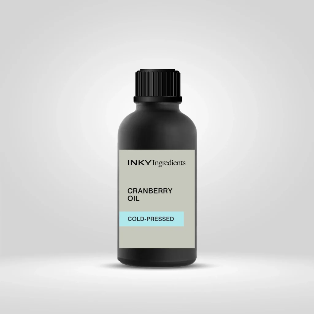 INKY Cold-pressed Cranberry carrier oil for Skin Barrier 40+