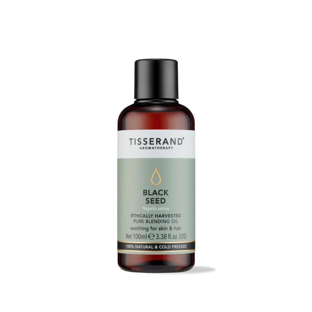 Tisserand Black Seed Carrier Oil for Perimenopaulsal and Menopausal Hair